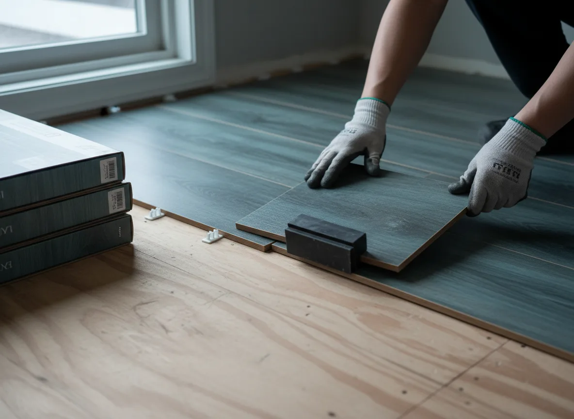 Luxury Vinyl Plank Installation company in Milan, MN
